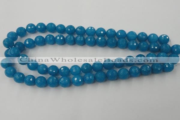 CCN764 15.5 inches 4mm faceted round candy jade beads wholesale