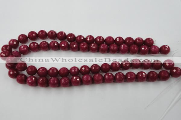 CCN893 15.5 inches 20mm faceted round candy jade beads