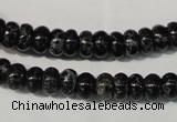 CDE685 15.5 inches 5*8mm rondelle dyed sea sediment jasper beads