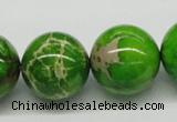 CDI85 16 inches 20mm round dyed imperial jasper beads wholesale