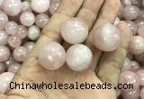 CDN04 20mm round rose quartz decorations wholesale