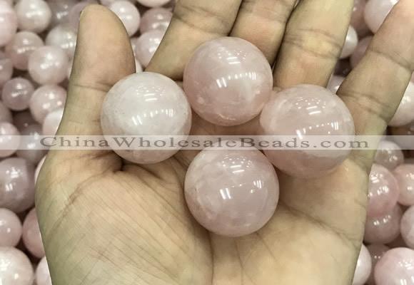 CDN05 25mm round rose quartz decorations wholesale