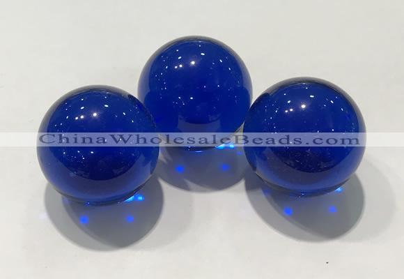 CDN1043 30mm round glass decorations wholesale