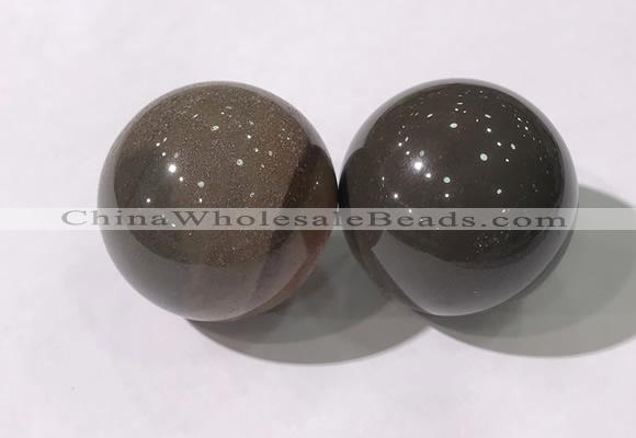 CDN1315 40mm round jasper decorations wholesale