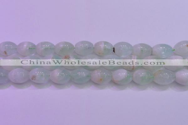 CFL1205 15.5 inches 13*18mm rice green fluorite gemstone beads