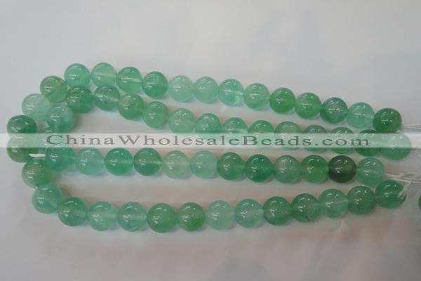 CFL853 15.5 inches 10mm round green fluorite gemstone beads