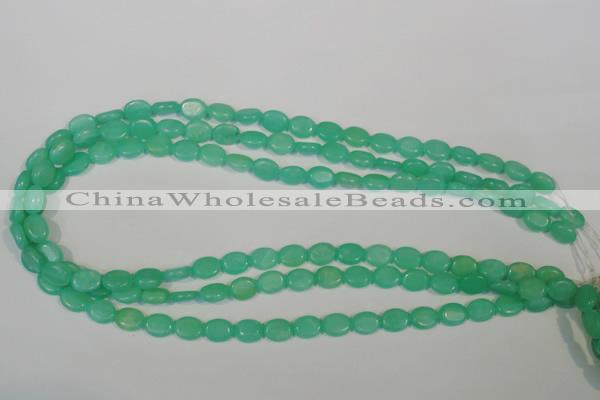 CHM12 15.5 inches 8*10mm oval green hemimorphite beads wholesale