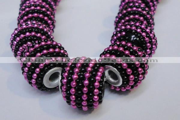 CIB395 15mm round fashion Indonesia jewelry beads wholesale