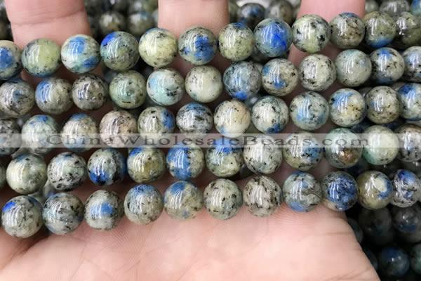 CKJ415 15.5 inches 8mm round k2 jasper beads wholesale