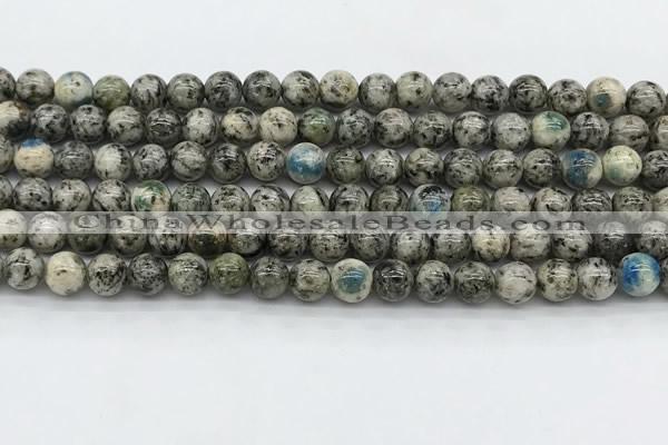 CKJ458 15.5 inches 6mm round natural k2 jasper beads wholesale