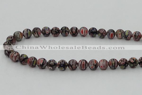 CLG604 16 inches 10mm round lampwork glass beads wholesale