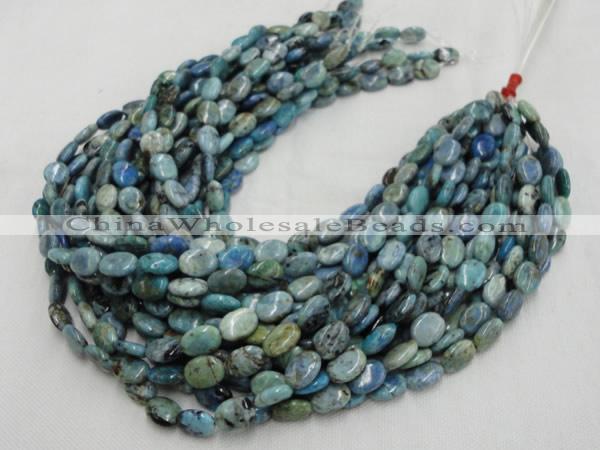 CLR12 16 inches 12*16mm oval larimar gemstone beads wholesale