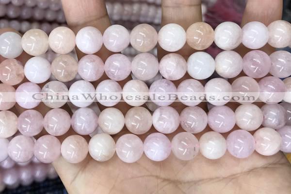 CMG411 15.5 inches 10mm round pink morganite beads wholesale