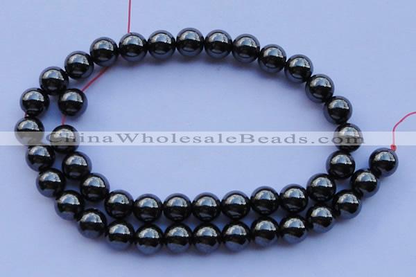 CMH10 16 inches 10mm round magnetic hematite beads Wholesale