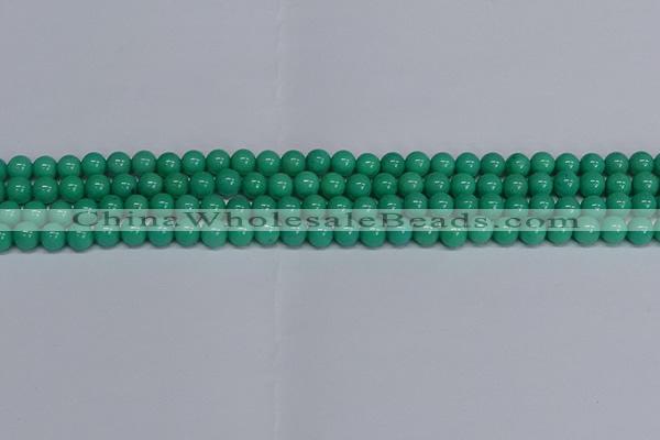 CMJ100 15.5 inches 6mm round Mashan jade beads wholesale