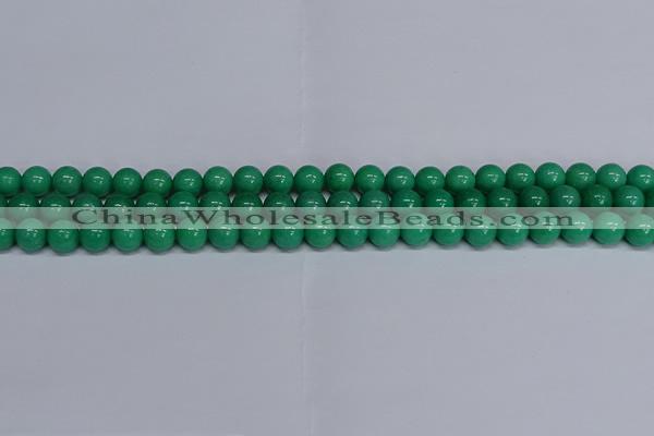 CMJ101 15.5 inches 8mm round Mashan jade beads wholesale