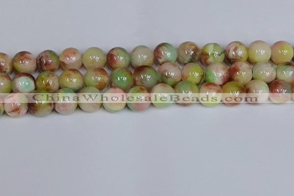 CMJ1078 15.5 inches 12mm round jade beads wholesale