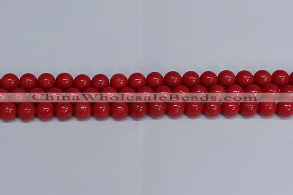 CMJ110 15.5 inches 12mm round Mashan jade beads wholesale