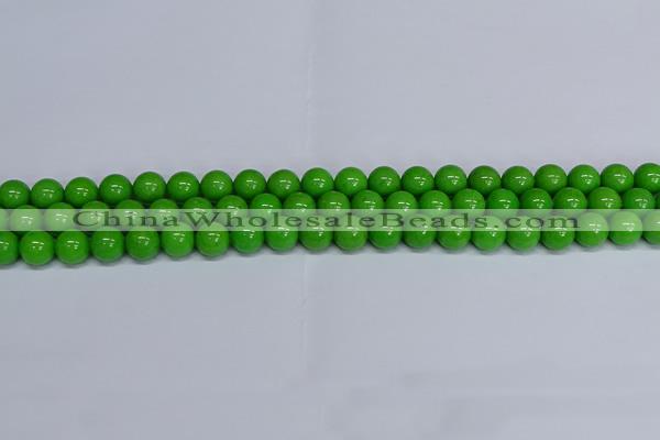 CMJ115 15.5 inches 8mm round Mashan jade beads wholesale