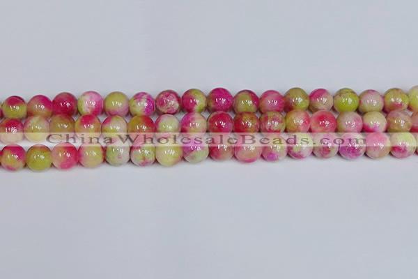 CMJ1161 15.5 inches 8mm round jade beads wholesale