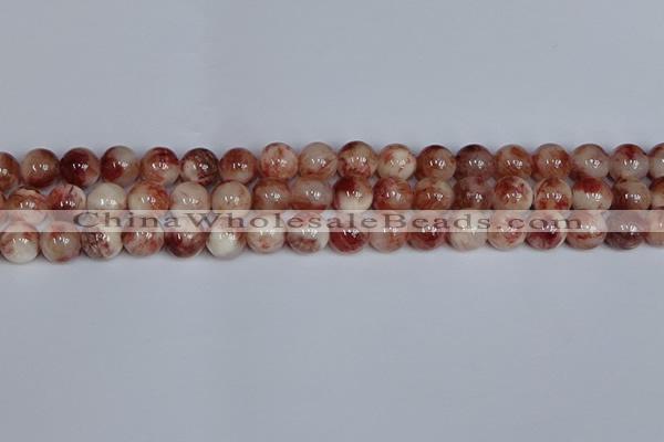 CMJ1166 15.5 inches 8mm round jade beads wholesale