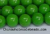 CMJ117 15.5 inches 12mm round Mashan jade beads wholesale