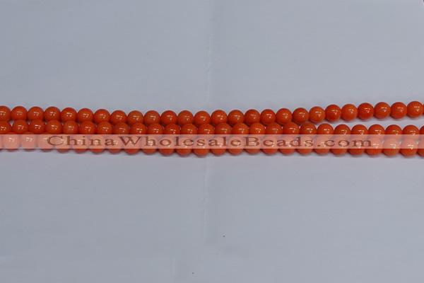 CMJ142 15.5 inches 6mm round Mashan jade beads wholesale