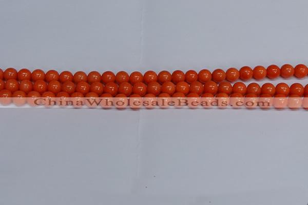 CMJ143 15.5 inches 8mm round Mashan jade beads wholesale