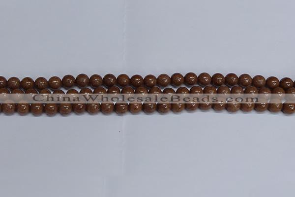 CMJ185 15.5 inches 8mm round Mashan jade beads wholesale