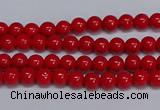 CMJ225 15.5 inches 4mm round Mashan jade beads wholesale