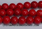 CMJ227 15.5 inches 8mm round Mashan jade beads wholesale