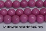 CMJ248 15.5 inches 8mm round Mashan jade beads wholesale