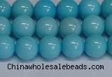 CMJ277 15.5 inches 10mm round Mashan jade beads wholesale