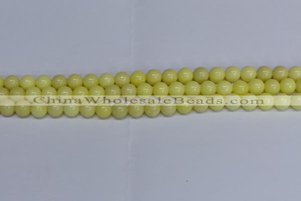 CMJ298 15.5 inches 10mm round Mashan jade beads wholesale