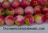 CMJ515 15.5 inches 10mm round rainbow jade beads wholesale