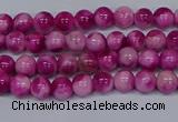 CMJ526 15.5 inches 4mm round rainbow jade beads wholesale