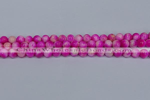 CMJ641 15.5 inches 10mm round rainbow jade beads wholesale