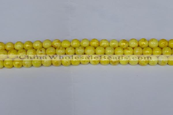 CMJ906 15.5 inches 6mm round Mashan jade beads wholesale