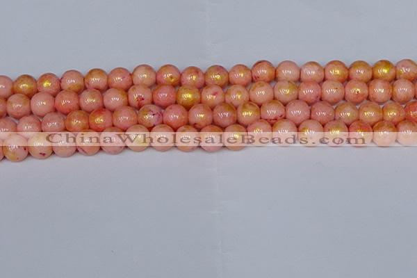 CMJ911 15.5 inches 6mm round Mashan jade beads wholesale