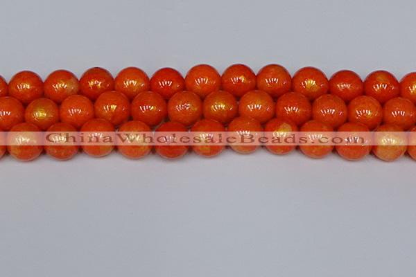 CMJ934 15.5 inches 12mm round Mashan jade beads wholesale