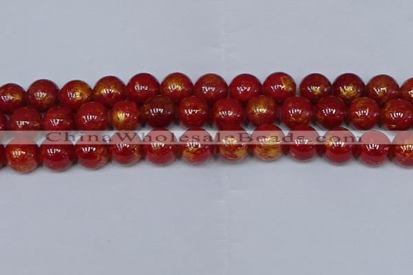 CMJ944 15.5 inches 12mm round Mashan jade beads wholesale