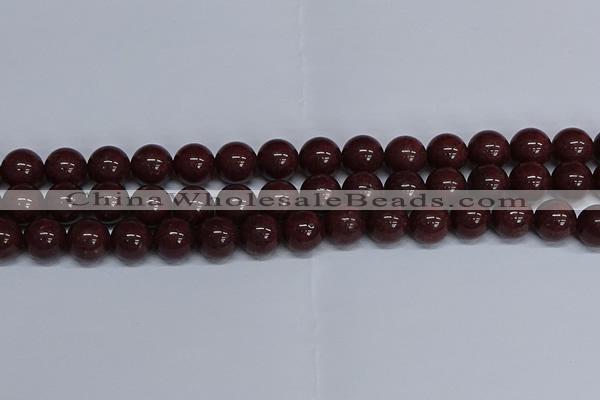 CMJ96 15.5 inches 12mm round Mashan jade beads wholesale