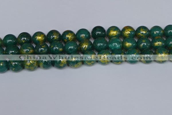 CMJ994 15.5 inches 12mm round Mashan jade beads wholesale