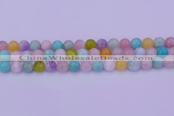 CMQ343 15.5 inches 10mm round mixed quartz gemstone beads