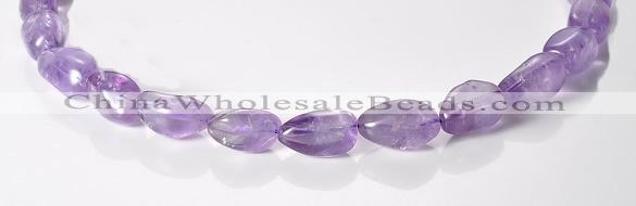 CNA18 16 inch freeform A- grade natural amethyst beads Wholesale