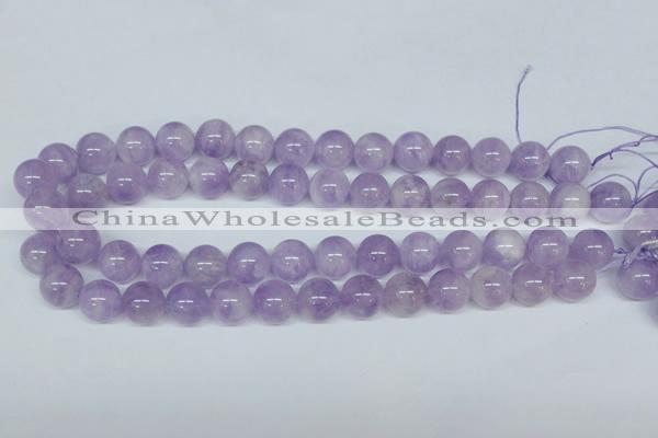 CNA406 15.5 inches 18mm round natural lavender amethyst beads