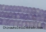 CNA407 15.5 inches 3*6mm rondelle natural lavender amethyst beads