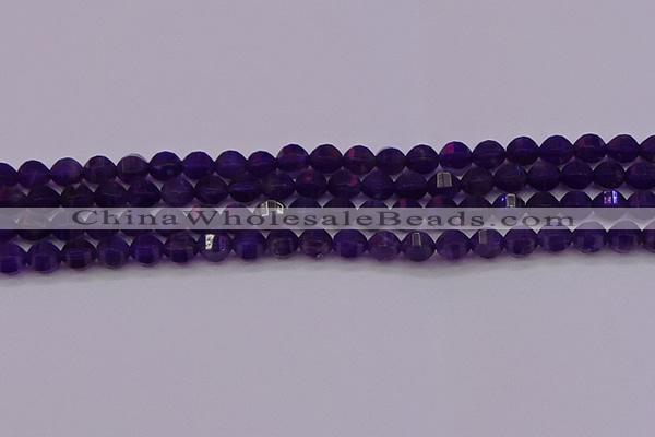 CNA931 15.5 inches 6mm pumpkin amethyst gemstone beads