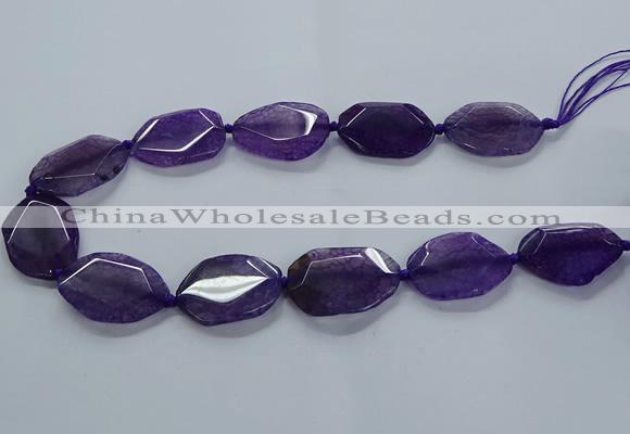 CNG2637 15.5 inches 22*30mm - 25*35mm freeform agate beads