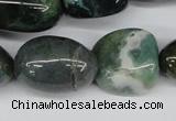 CNG53 15.5 inches 12*18mm - 24*30mm nuggets grass agate beads